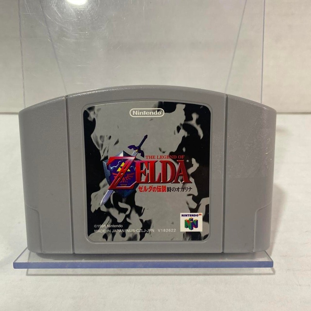 Nintendo Video Game The Legend of Zelda Ocarina of Time N64 NTSC-J Japan Import